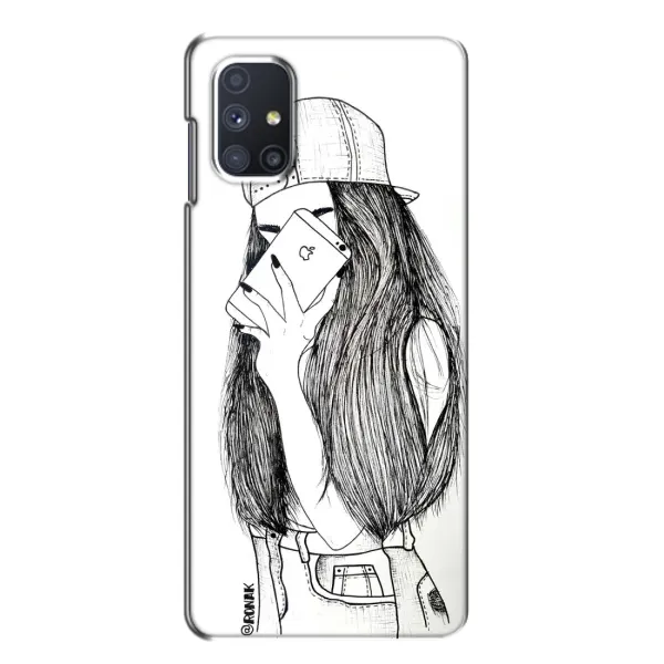 Чохол з принтом «Фото дівчини» для Samsung Galaxy M51 Чохол з принтом «Фото дівчини» для Samsung Galaxy M51