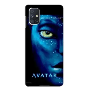Чохли з фільму АВАТАР для Samsung Galaxy M51 (AlphaPrint) (око Аватара)