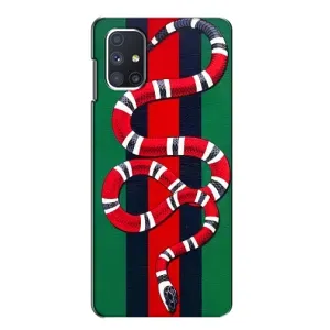 Чехлы ГУЧЧИ для Самсунг М51 (AlphaPrint) (Gucci змия)