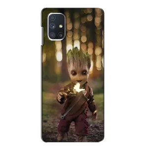 Чохол МАРВЕЛ для Самсунґ Ґалаксі М51 (AlphaPrint) (I am Groot)