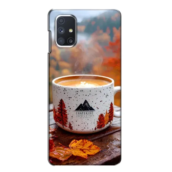 Чохол з принтом «Кава на природі» для Samsung Galaxy M51 Чохол з принтом «Кава на природі» для Samsung Galaxy M51