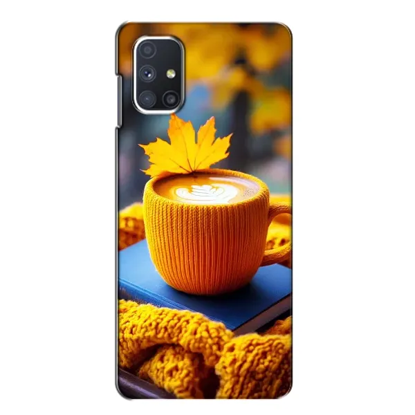 Чохол з принтом «Кава на жовтому пледі» для Samsung Galaxy M51 Чохол з принтом «Кава на жовтому пледі» для Samsung Galaxy M51