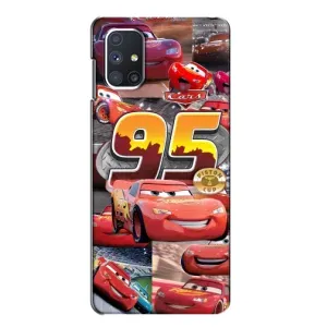 Силіконовий чохол Маквін для Samsung Galaxy M51 (Колаж Блискавка Маквін)