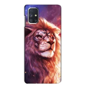 Чохол з картинкою ЛЕВ для Samsung Galaxy M51 (VPrint) (Красочний Лев)