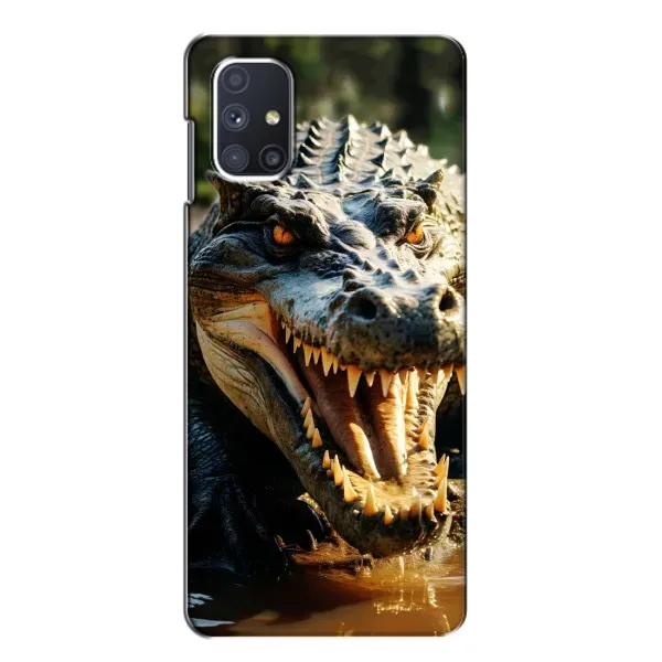 Чохол з принтом «Небезпечний крокодил» для Samsung Galaxy M51 Чохол з принтом «Небезпечний крокодил» для Samsung Galaxy M51