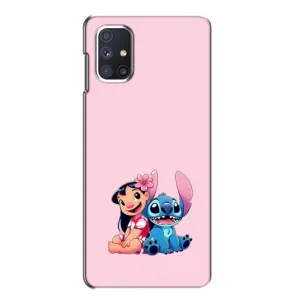 Чехол с принтом Стич на Samsung Galaxy M51 (Лило и Стич)