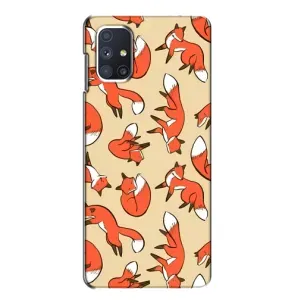 Чохли з картинкою Лисичка для Samsung Galaxy M51 (VPrint) (Лисички)