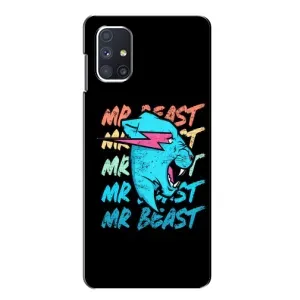 Чохли Містер Біст для Самсунґ Ґалаксі М51 (logo Mr beast)