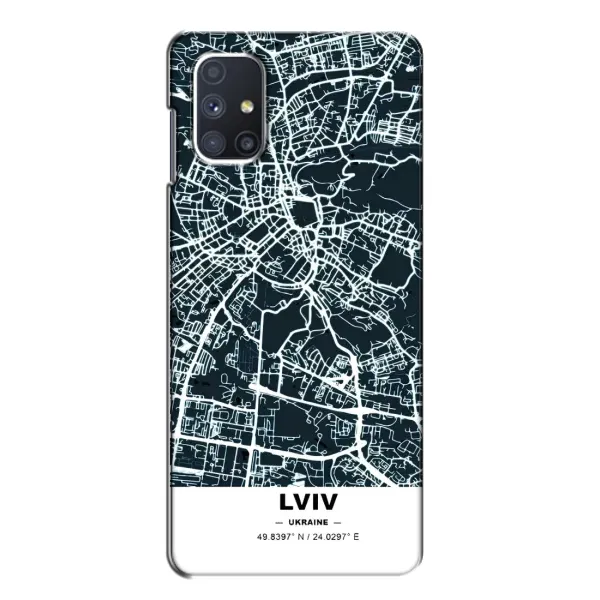 Чохол з принтом «Львів» для Samsung Galaxy M51