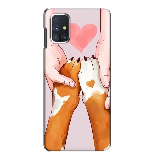 Чехол с принтом «Любовь к собакам» для Samsung Galaxy M51