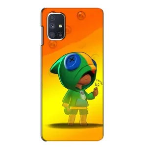 Чехол для Samsung Galaxy M51 Бравл Старс (VPrint) (Хлопчик Леон)