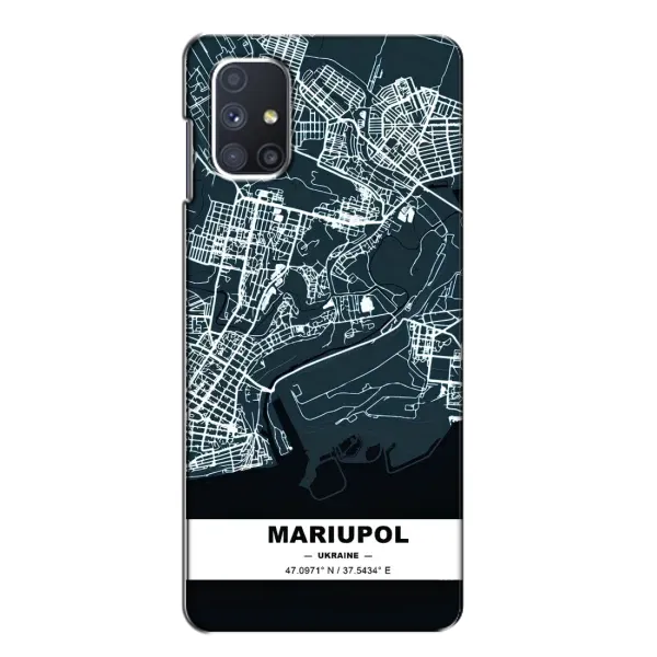 Чохол з принтом «Маріуполь» для Samsung Galaxy M51