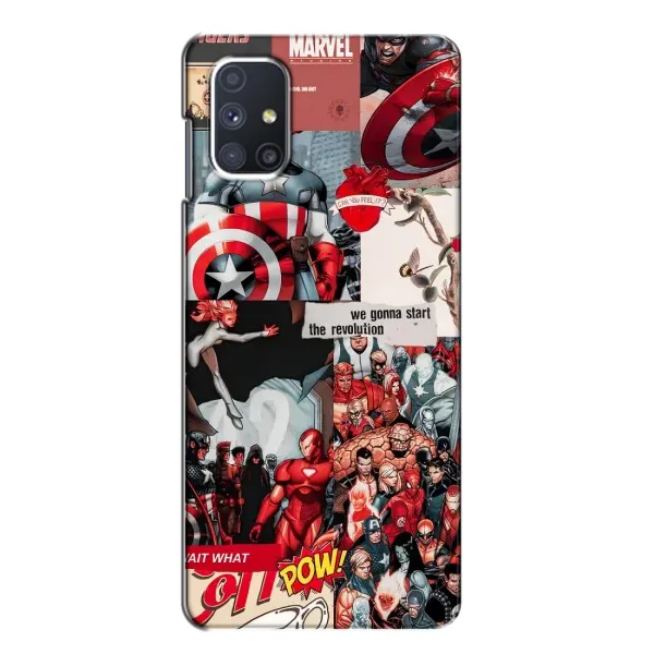 Чохол з принтом «Марвел Комикс» для Samsung Galaxy M51 Чохол з принтом «Марвел Комикс» для Samsung Galaxy M51
