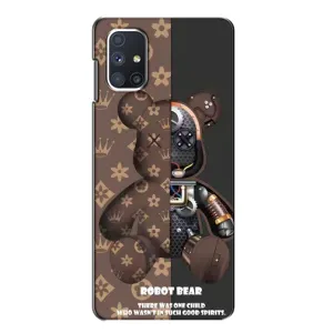Круті Чохли Луі Віттон для Samsung Galaxy M51 (AlphaPrint) (Ведмідь Луі Вітон)