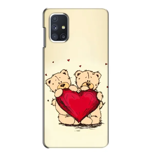 Чохол з принтом «Медвежата» для Samsung Galaxy M51 Чохол з принтом «Медвежата» для Samsung Galaxy M51