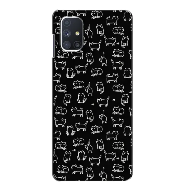 Чехол с принтом «Меленькие котики» для Samsung Galaxy M51 Чехол с принтом «Меленькие котики» для Samsung Galaxy M51