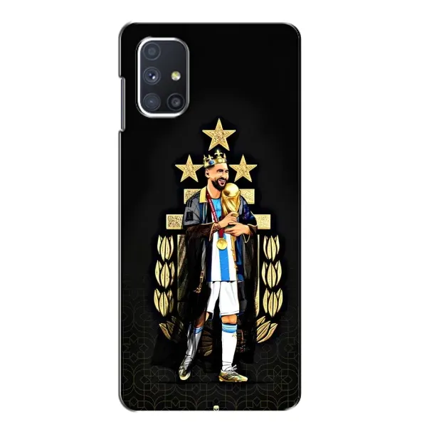 Чехол с принтом «Месси Король» для Samsung Galaxy M51 Чехол с принтом «Месси Король» для Samsung Galaxy M51