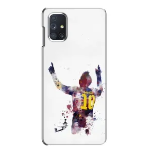 Чехлы Месси для Samsung Galaxy M51 (AlphaPrint) (Messi Barca)