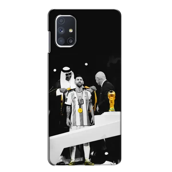 Чехол с принтом «Месси в накидке» для Samsung Galaxy M51 Чехол с принтом «Месси в накидке» для Samsung Galaxy M51