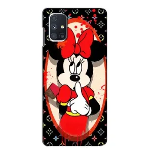 Чехол Disney Mouse Samsung Galaxy M51 (PREMIUMPrint) (Минни Маус ЛВ)