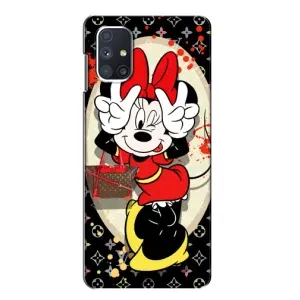 Чехол Disney Mouse Samsung Galaxy M51 (PREMIUMPrint) (Минни peace)