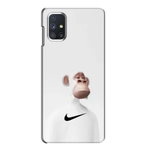 Чехлы с Обезьянами NFT для Samsung Galaxy M51 (AlphaPrint) (обезьяна NFT Nike)