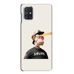 Чехлы с Обезьянами NFT для Samsung Galaxy M51 (AlphaPrint) (обезьяна NFT в очках)