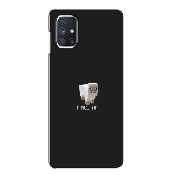 Чехол с принтом «Овечка Майнкрафт» для Samsung Galaxy M51