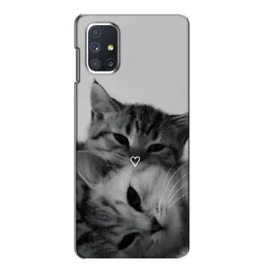 Чохол з малюнком кіт на Samsung Galaxy M51 (Пара котів)