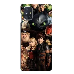 Чохол як приборкати дракона на Samsung Galaxy M51 (Персонажі дракона)