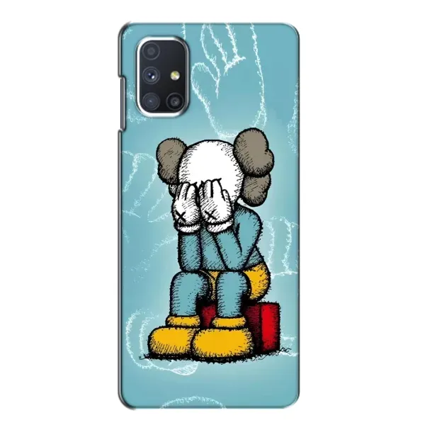 Чехол с принтом «Плач Bearbrick» для Samsung Galaxy M51 Чехол с принтом «Плач Bearbrick» для Samsung Galaxy M51