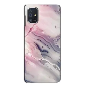 Мраморний чехол на Samsung Galaxy M51 (VPrint) (Пурпурний Мрамор)