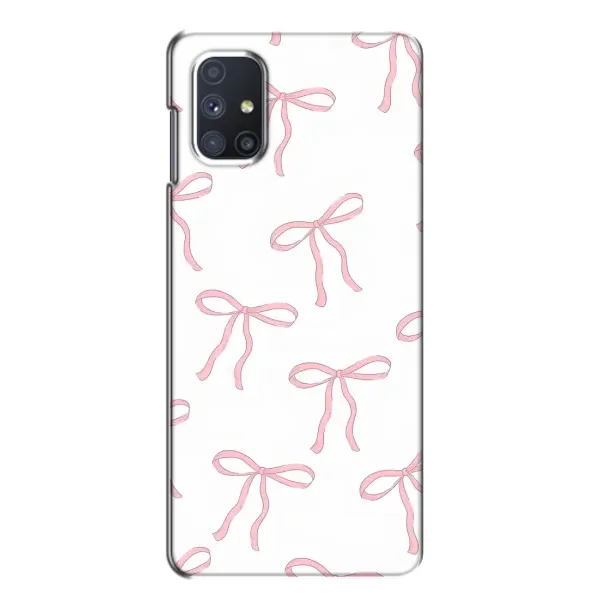 Чохол з принтом «Рожеві бантики» для Samsung Galaxy M51 Чохол з принтом «Рожеві бантики» для Samsung Galaxy M51