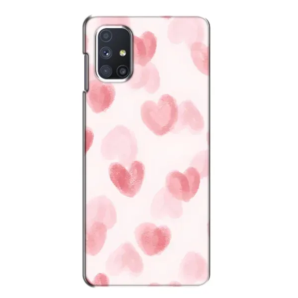 Чехол с принтом «Розовые сердечки» для Samsung Galaxy M51 Чехол с принтом «Розовые сердечки» для Samsung Galaxy M51