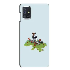 Чохли з картинкою собаки Патрон для Samsung Galaxy M51 (AlphaPrint) (Сапер Пес)