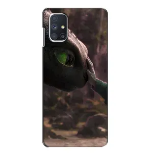 Чохол як приборкати дракона на Samsung Galaxy M51 (Сцена з драконом)