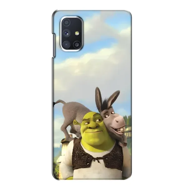 Чохол з принтом «Шрек та Осел» для Samsung Galaxy M51