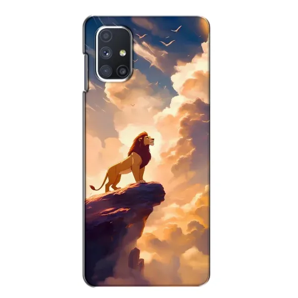 Чохол з принтом «Сімба на скелі» для Samsung Galaxy M51