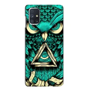 Чохол з пташками на Samsung Galaxy M51 (VPrint) (Сова з оком)