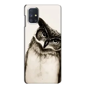 Чохол з пташками на Samsung Galaxy M51 (VPrint) (Сова)