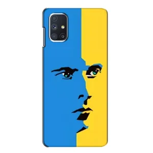 Украинские Чехлы для Samsung Galaxy M51 с картинкой УПА (AlphaPrint) (Степан Бандера)