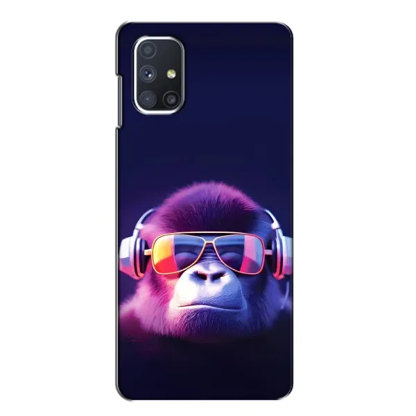 Чохол з принтом «Стильна мавпа» для Samsung Galaxy M51