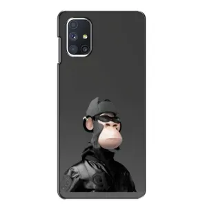 Чехлы с Обезьянами NFT для Samsung Galaxy M51 (AlphaPrint) (стильная обезьяна NFT)