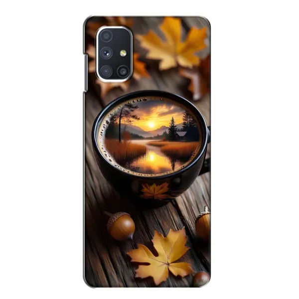 Чохол з принтом «Темна кава» для Samsung Galaxy M51 Чохол з принтом «Темна кава» для Samsung Galaxy M51