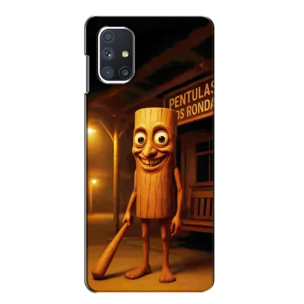 Чехол с принтом «Тунг тунг сахур» для Samsung Galaxy M51 Чехол с принтом «Тунг тунг сахур» для Samsung Galaxy M51