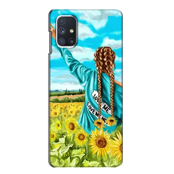 Чехол с принтом «Украиночка» для Samsung Galaxy M51 Чехол с принтом «Украиночка» для Samsung Galaxy M51