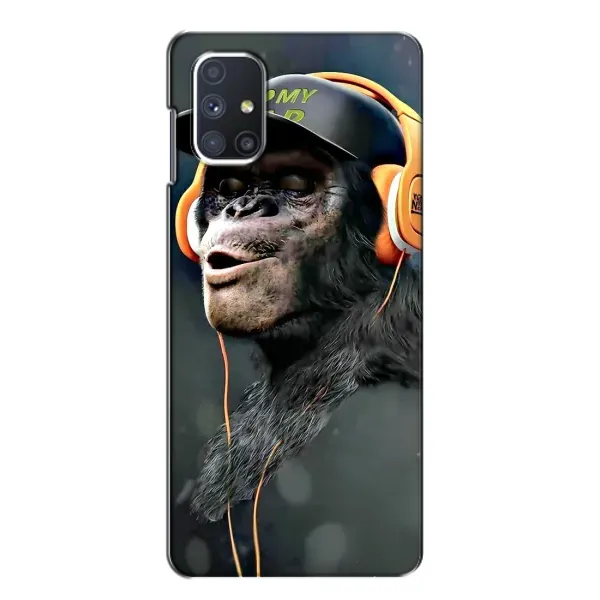 Чохол з принтом «В навушниках» для Samsung Galaxy M51