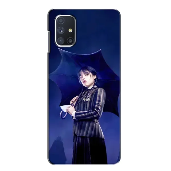 Чохол з принтом «Венсдей» для Samsung Galaxy M51