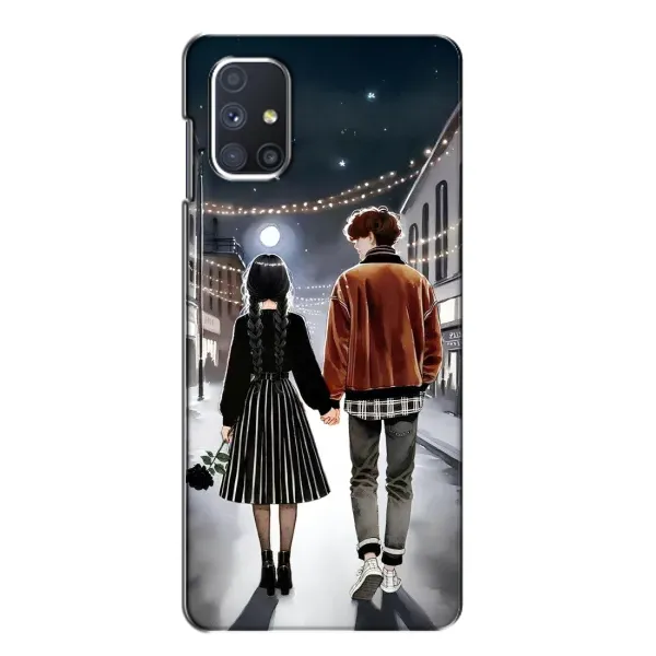 Чохол з принтом «Венздей та Тайлер» для Samsung Galaxy M51