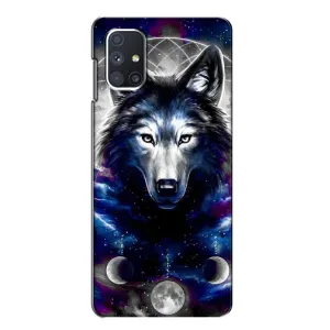 Захисні чохли для Самсунґ Ґалаксі М51 (AlphaPrint) (ХІТ продаж) ВОВК (Вовк)